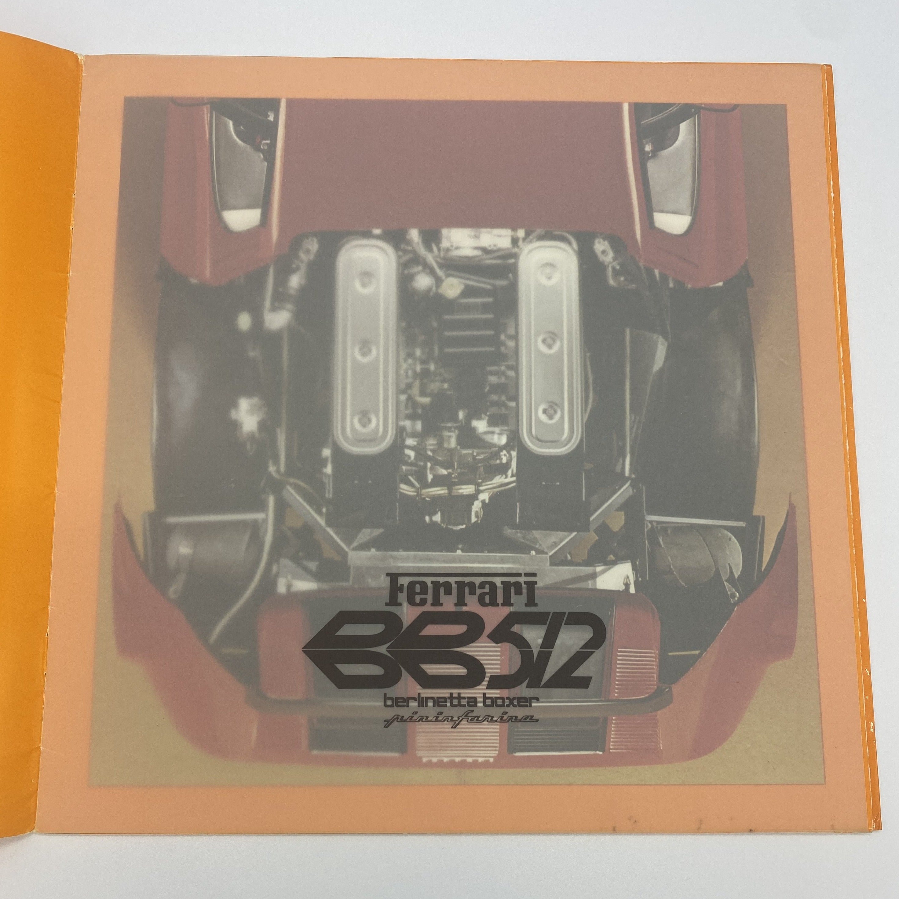Ferrari 512BB Press Kit - 133/76