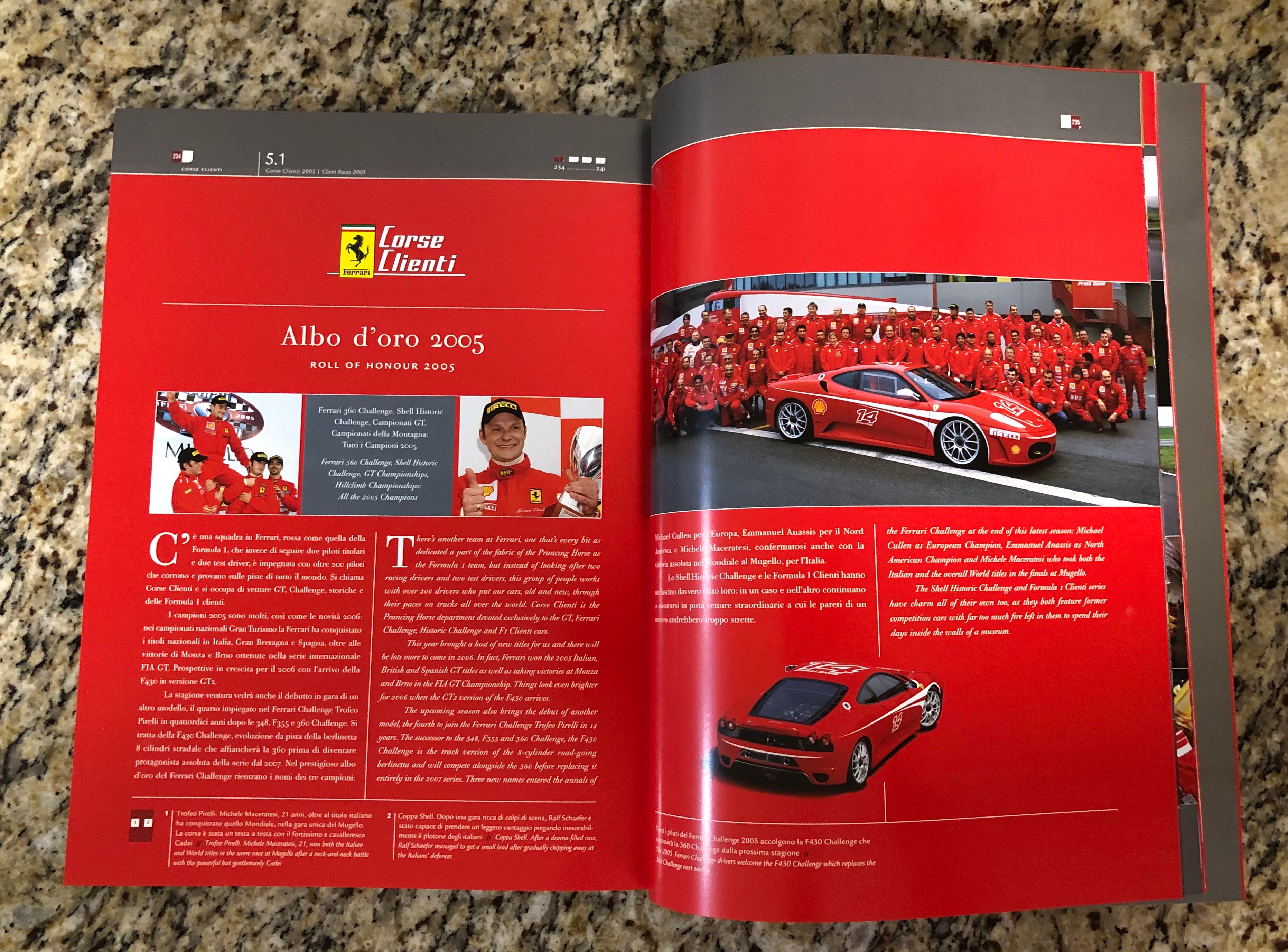 2005 Ferrari Yearbook