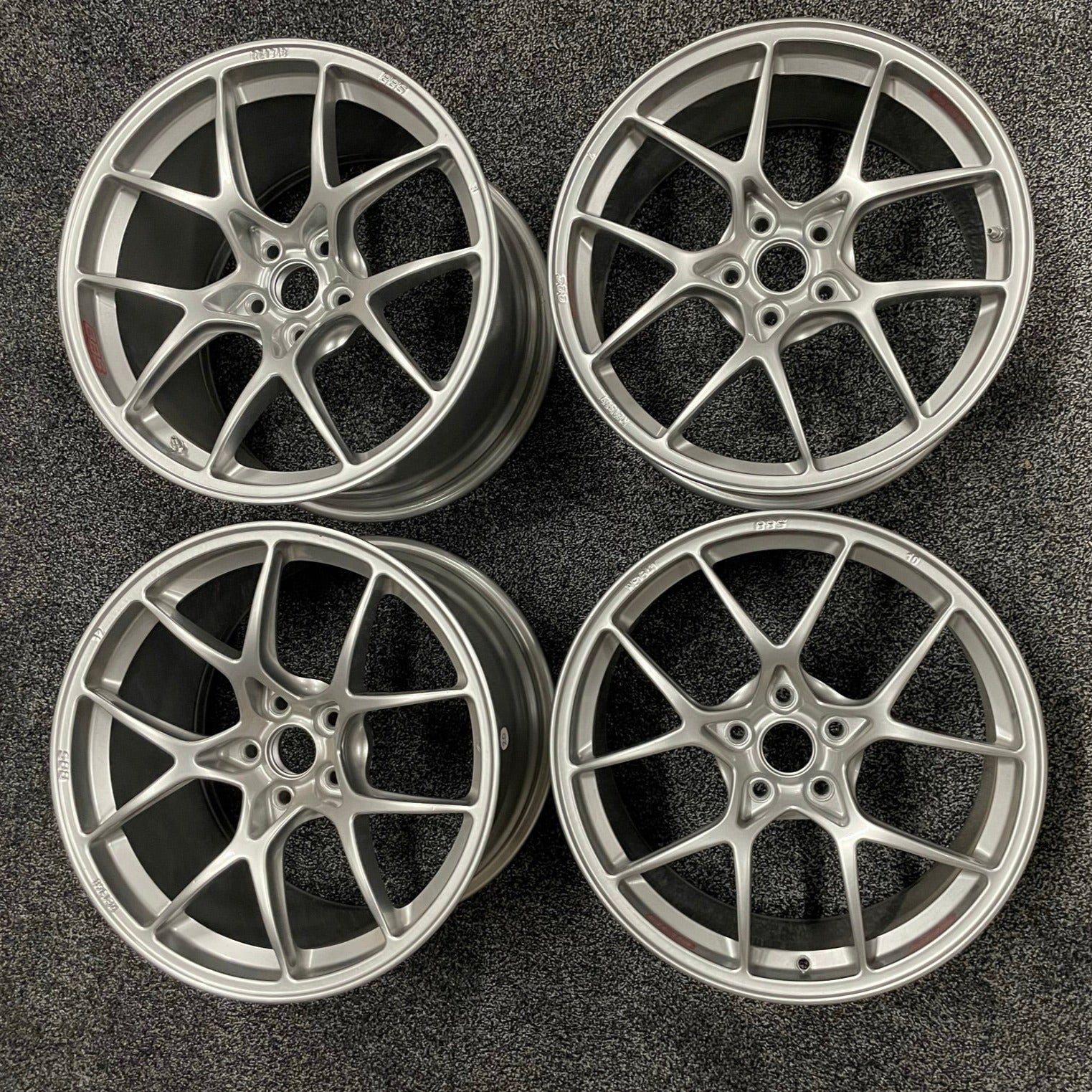 SUPER RARE - Ferrari 360 Challenge BBS Light Weight Wheel Set - Refinished