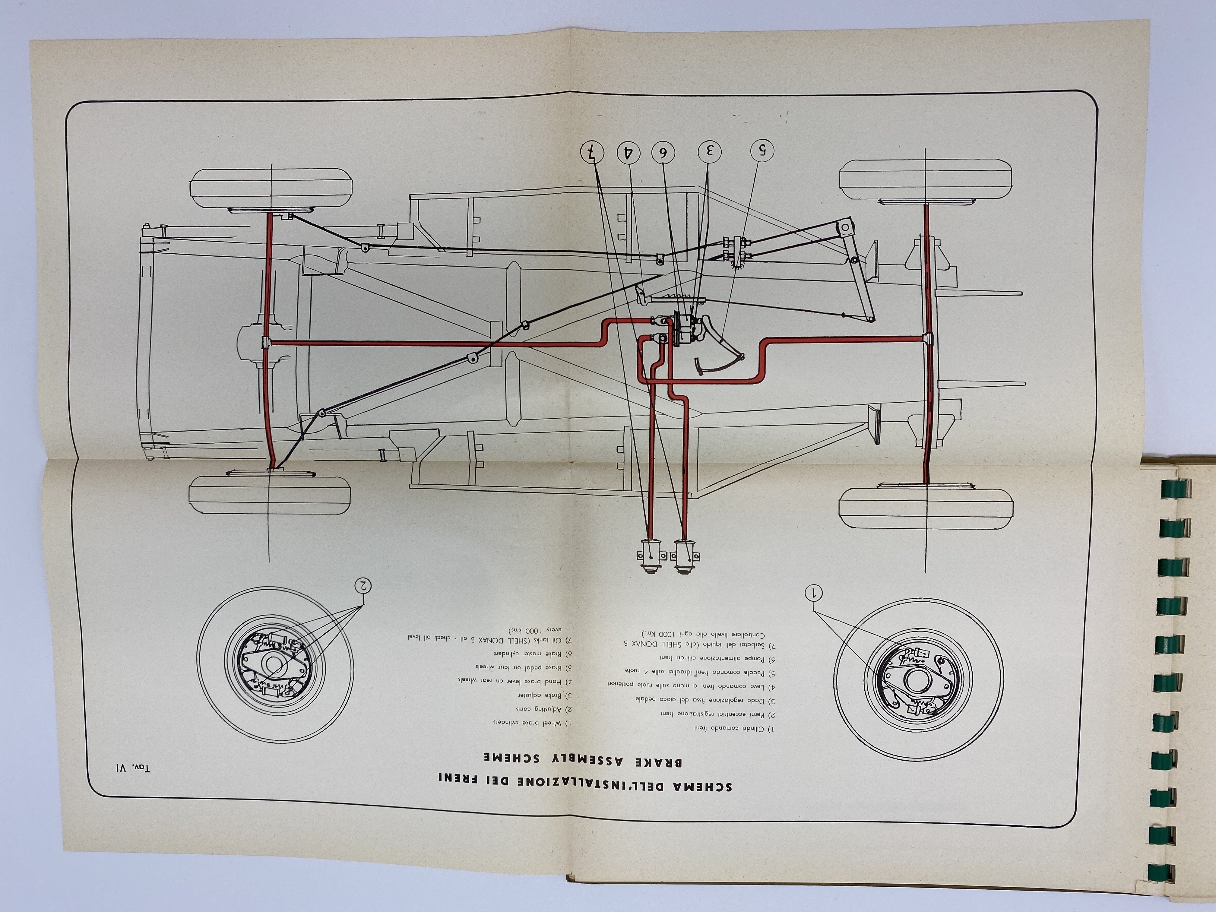 Ferrari 250 Granturismo Owner's Manual / Spare Parts Combination Manual