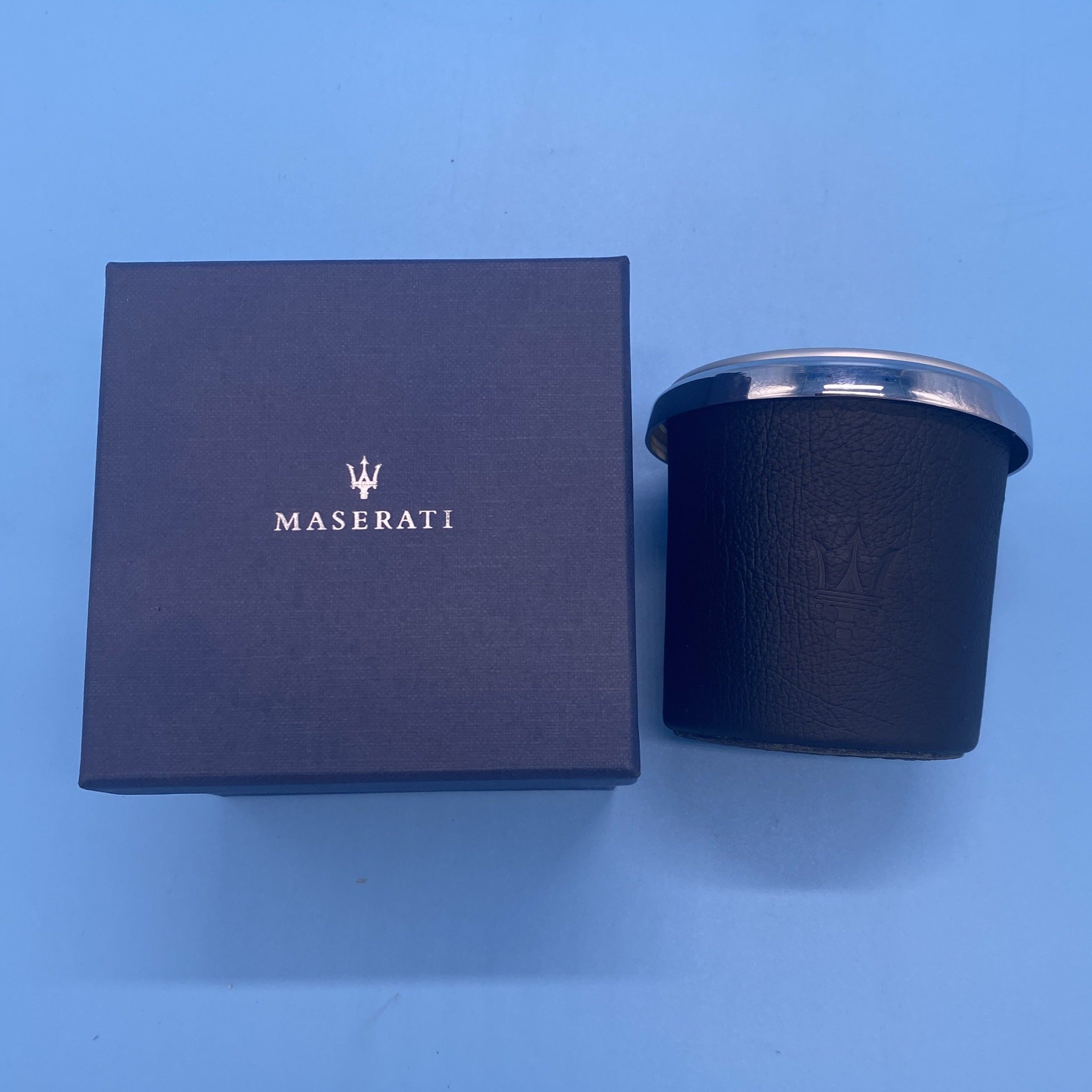 Maserati STD Ashtray (Black Leather Stitching) - 920002570