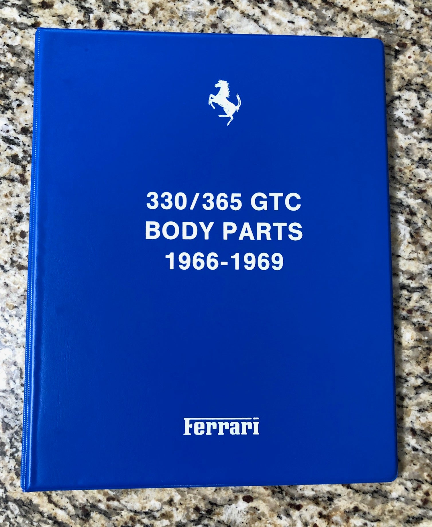 Ferrari 330/365 GTC Body Parts Catalogue 1966-69